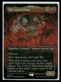Commander: Duskmourn: House of Horror The Lord of Pain (Borderless) #3
