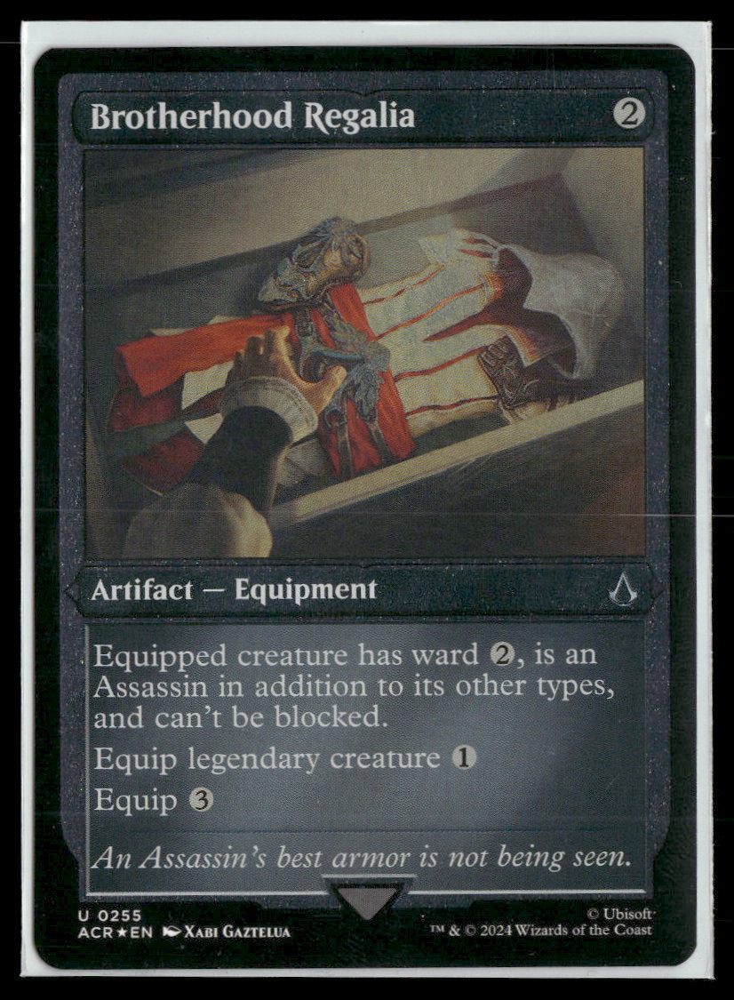Universes Beyond: Assassin's Creed Brotherhood Regalia (Foil Etched) #255