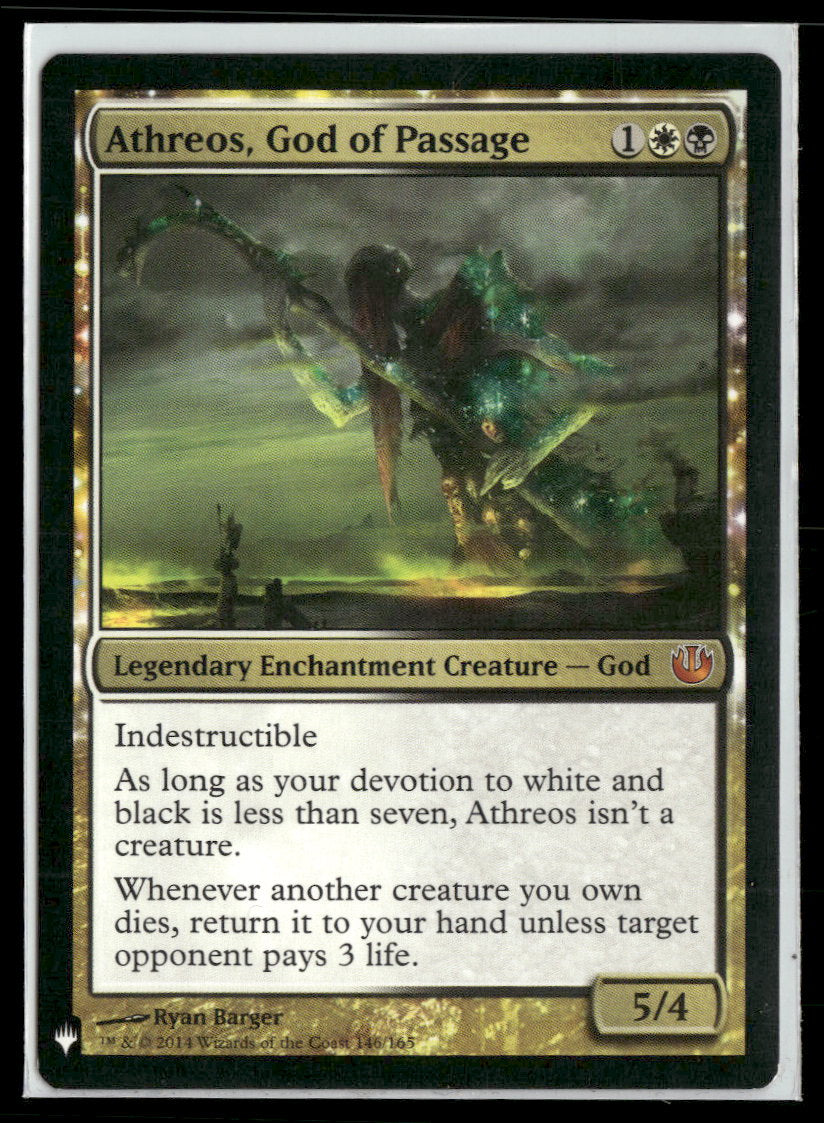 The List Reprints Athreos, God of Passage #146