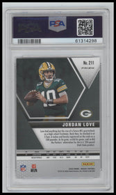 2020 Panini Mosaic Reactive Orange Jordan Love 9 PSA #211