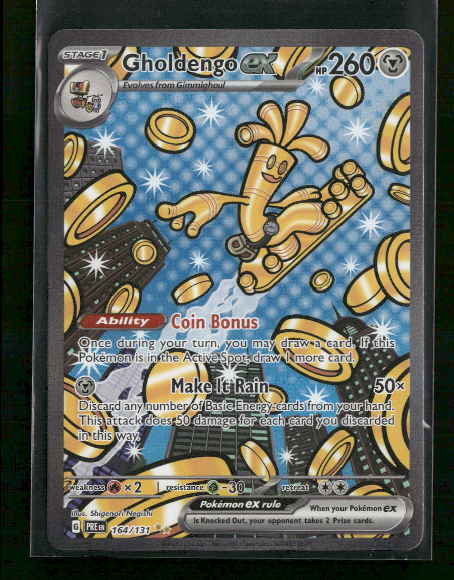 SV: Prismatic Evolutions Gholdengo ex #164/131
