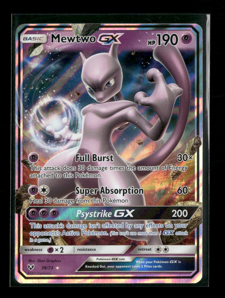 Shining Legends Mewtwo GX #39/73
