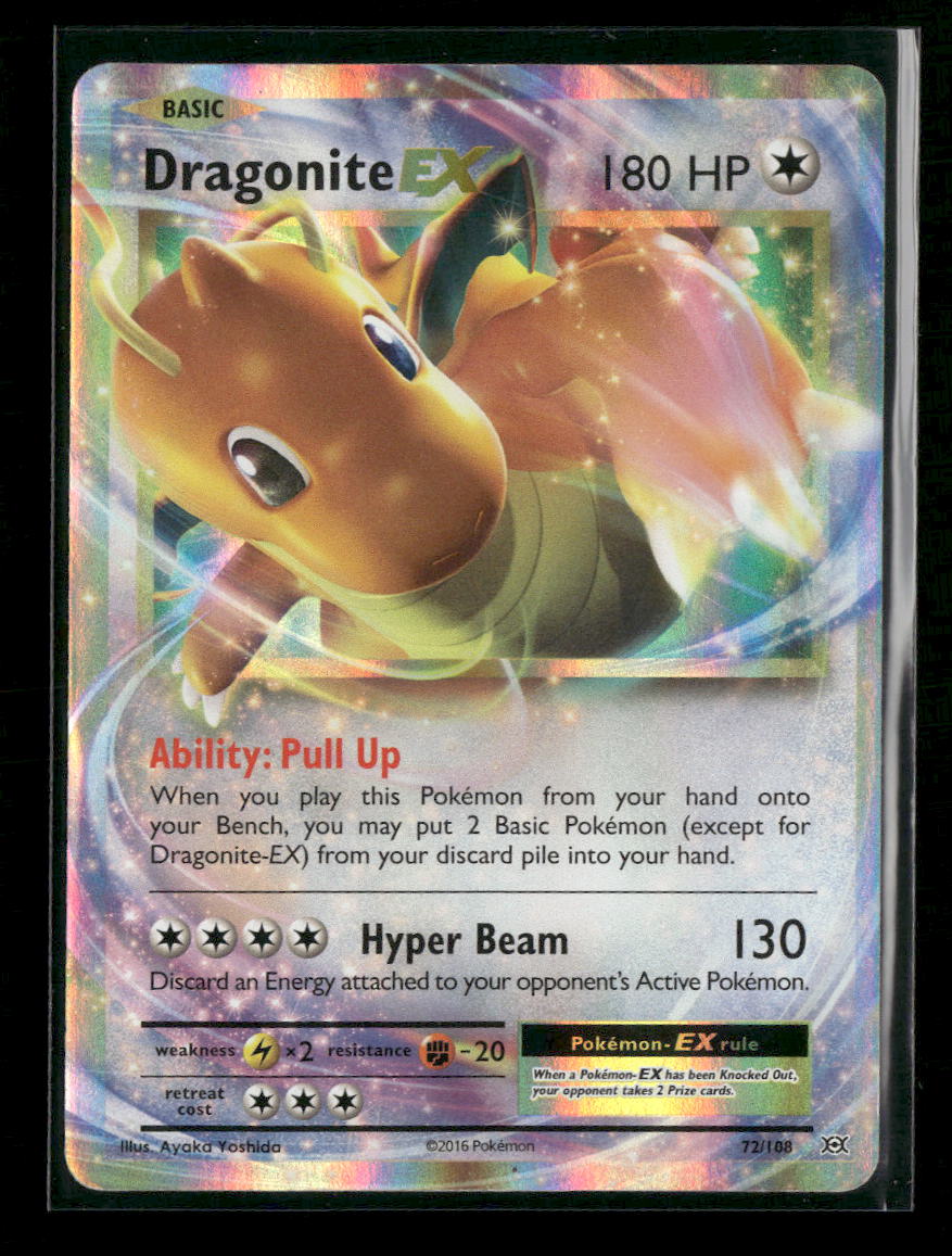 XY - Evolutions Dragonite EX #72/108