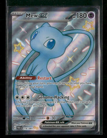 SV: Paldean Fates Mew ex #216/091