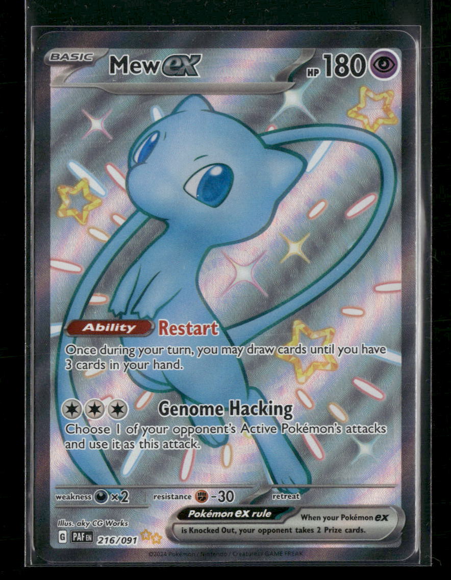 SV: Paldean Fates Mew ex #216/091