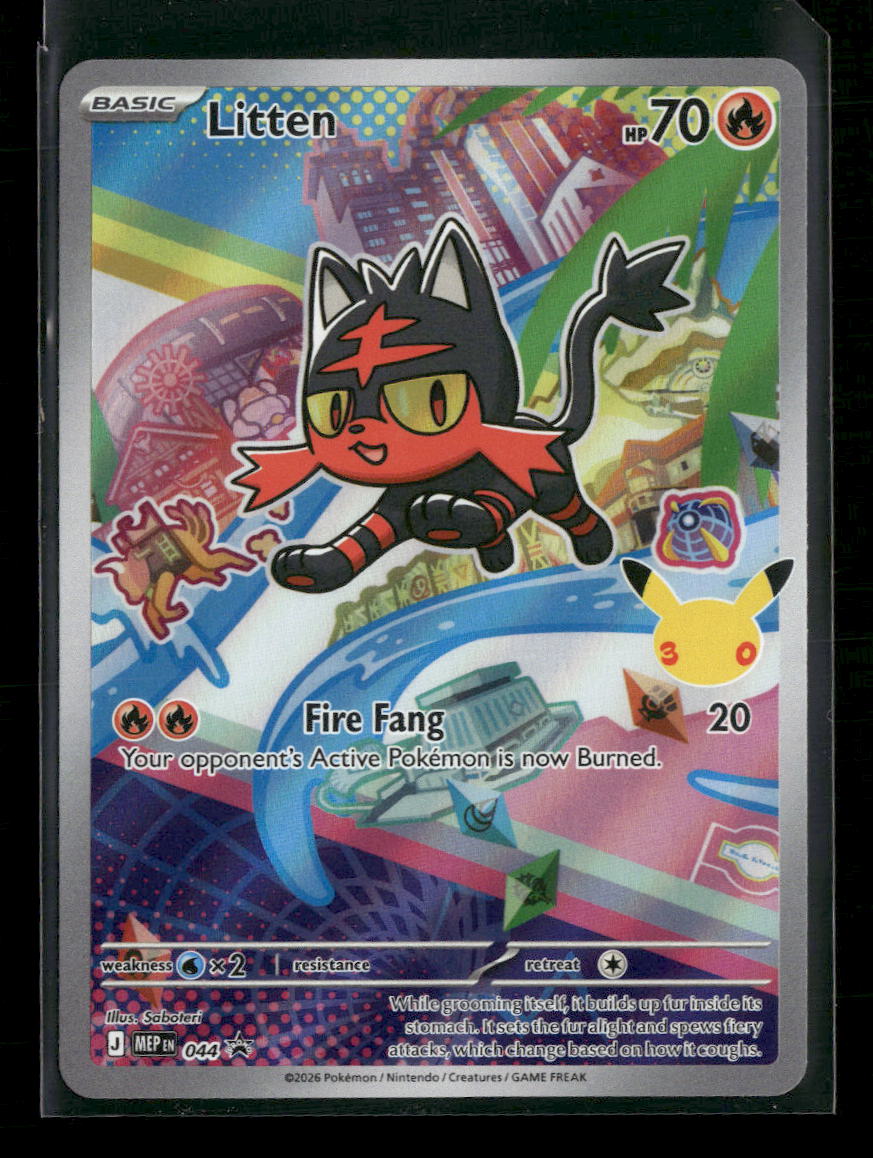 ME: Mega Evolution Promo Litten #044