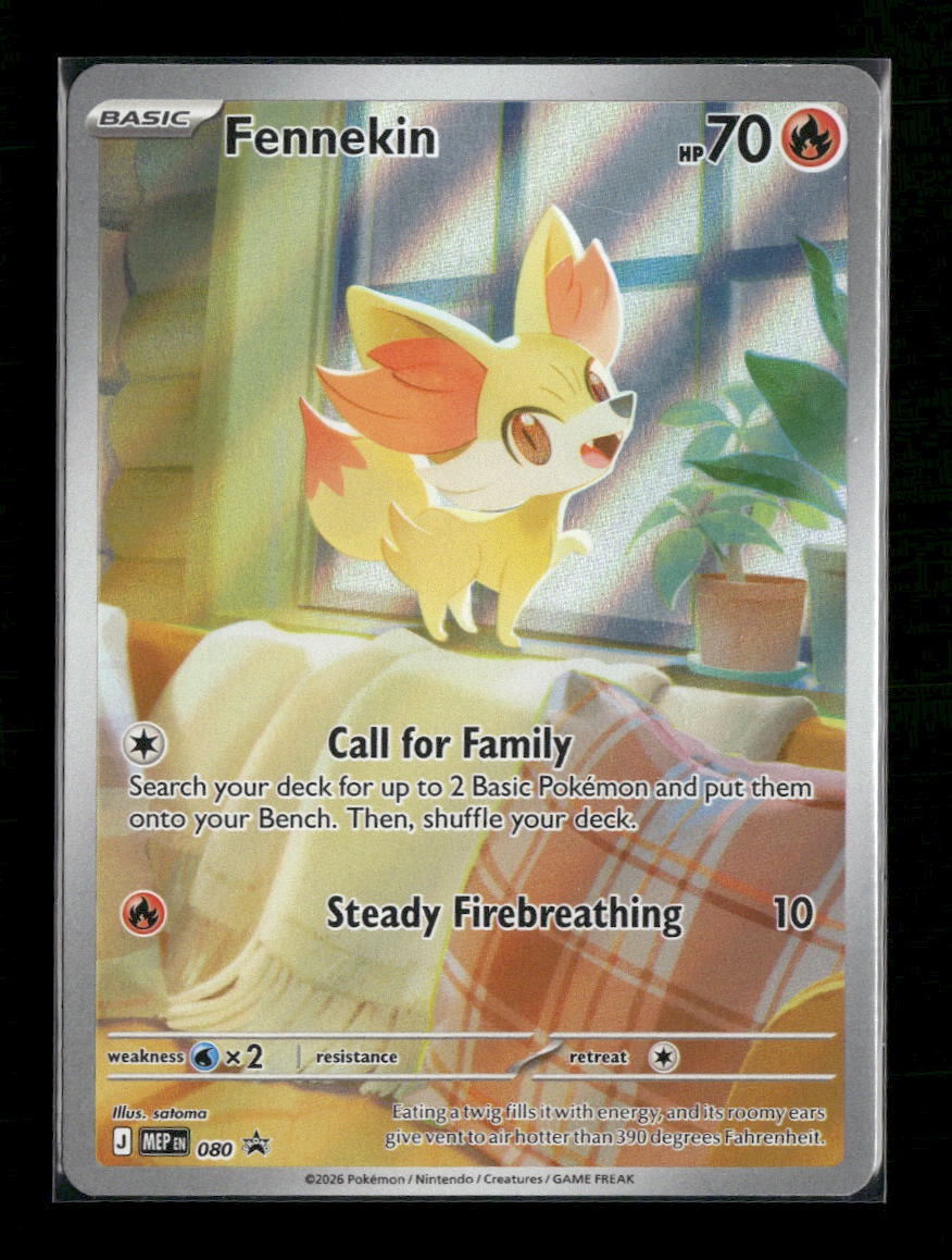 ME: Mega Evolution Promo Fennekin #080