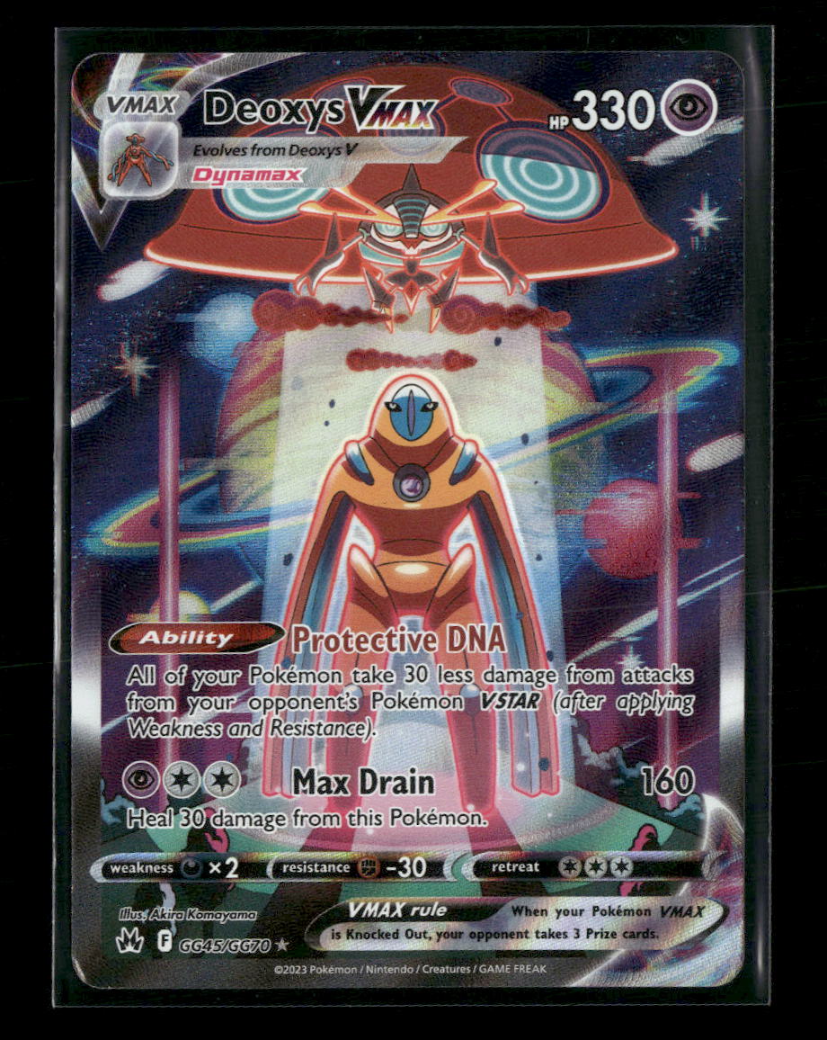 SWSH: Crown Zenith: Galarian Gallery Deoxys VMAX #GG45/GG70