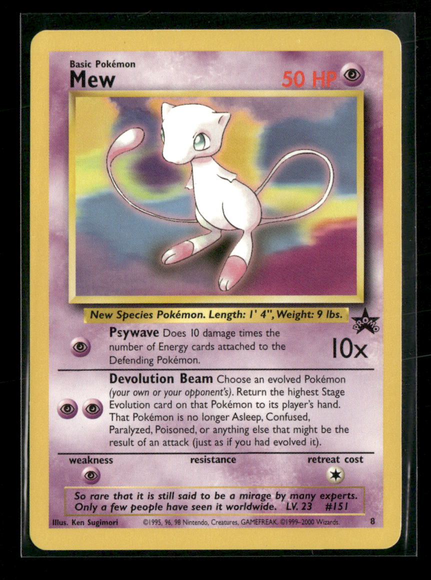 WoTC Promo Mew (8) #08/53