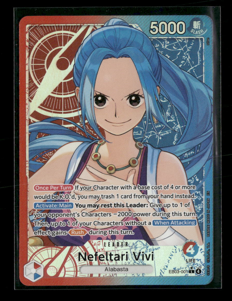 One Piece Heroines Edition Nefeltari Vivi (Alternate Art) #EB03-001