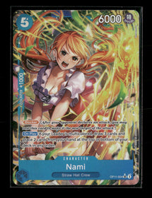 A Fist of Divine Speed Nami (054) (Alternate Art) #OP11-054