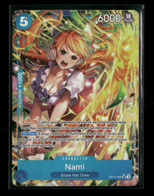 A Fist of Divine Speed Nami (054) (Alternate Art) #OP11-054
