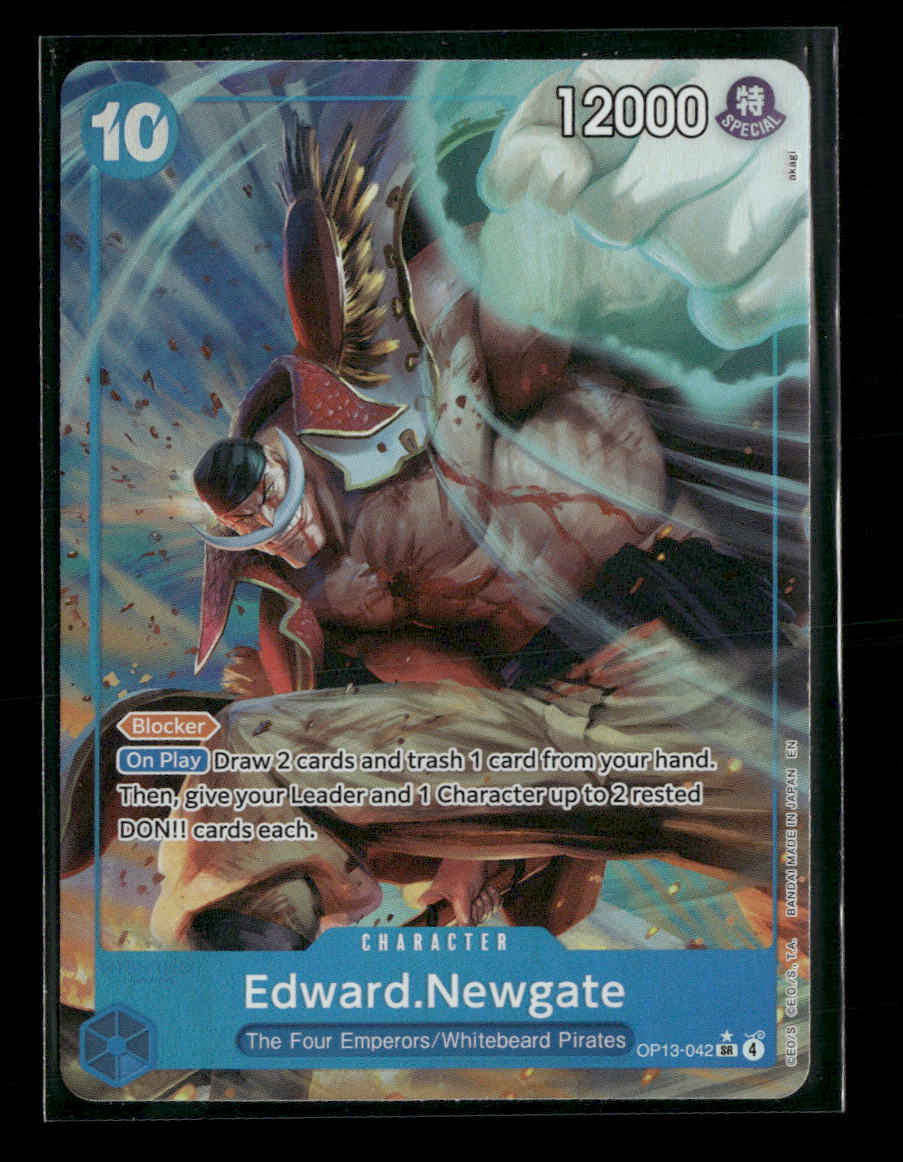 Carrying On His Will Edward.Newgate (Alternate Art) #OP13-042