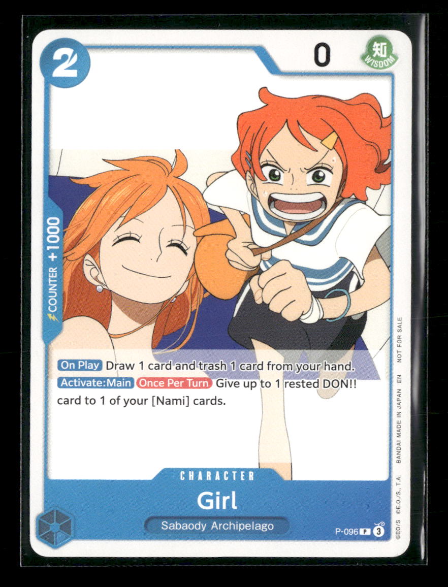 One Piece Promotion Cards Girl (OP14 Release Event) #P-096