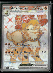 SV01: Scarlet & Violet Base Set Arcanine ex #224/198