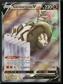 SWSH08: Fusion Strike Sandaconda V (Alternate Full Art) #252/264