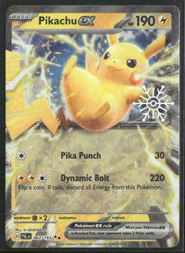 Miscellaneous Cards & Products Pikachu ex (Holiday Calendar) #063/193