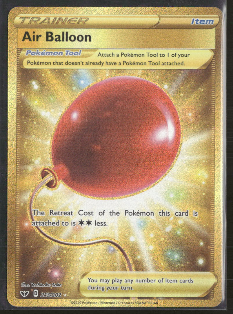 SWSH01: Sword & Shield Base Set Air Balloon (Secret) #213/202