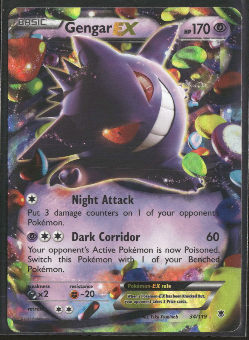 XY - Phantom Forces Gengar EX #34/119