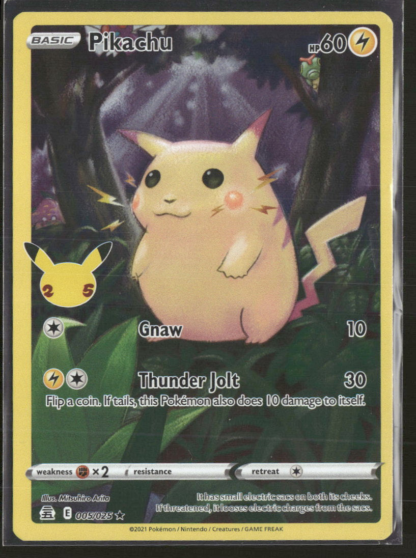 Celebrations Pikachu #005/025