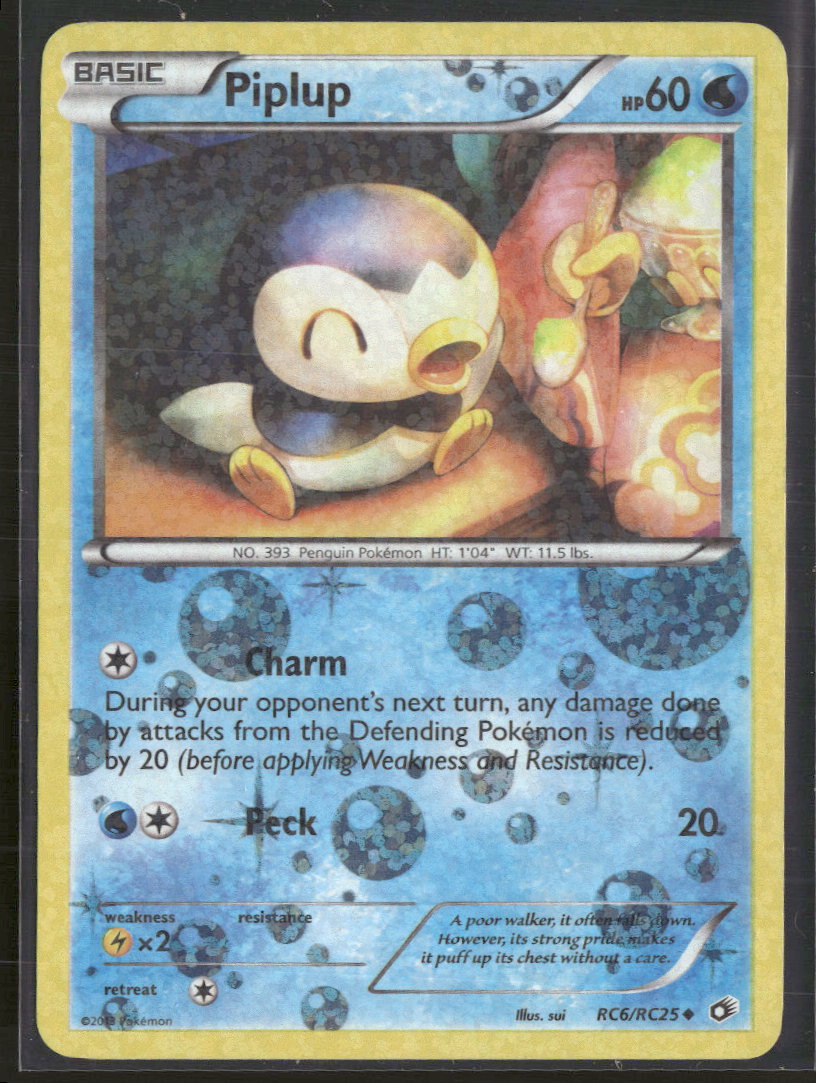 Legendary Treasures: Radiant Collection Piplup #RC6/RC25