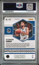 2020 Panini Mosaic Green Mosaic Stephen Curry 9 PSA #175