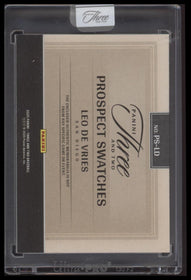 2025 Panini Three and Two Prospect Swatches Leo De Vries /49