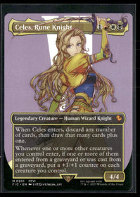 Commander: FINAL FANTASY Celes, Rune Knight (Borderless) #201