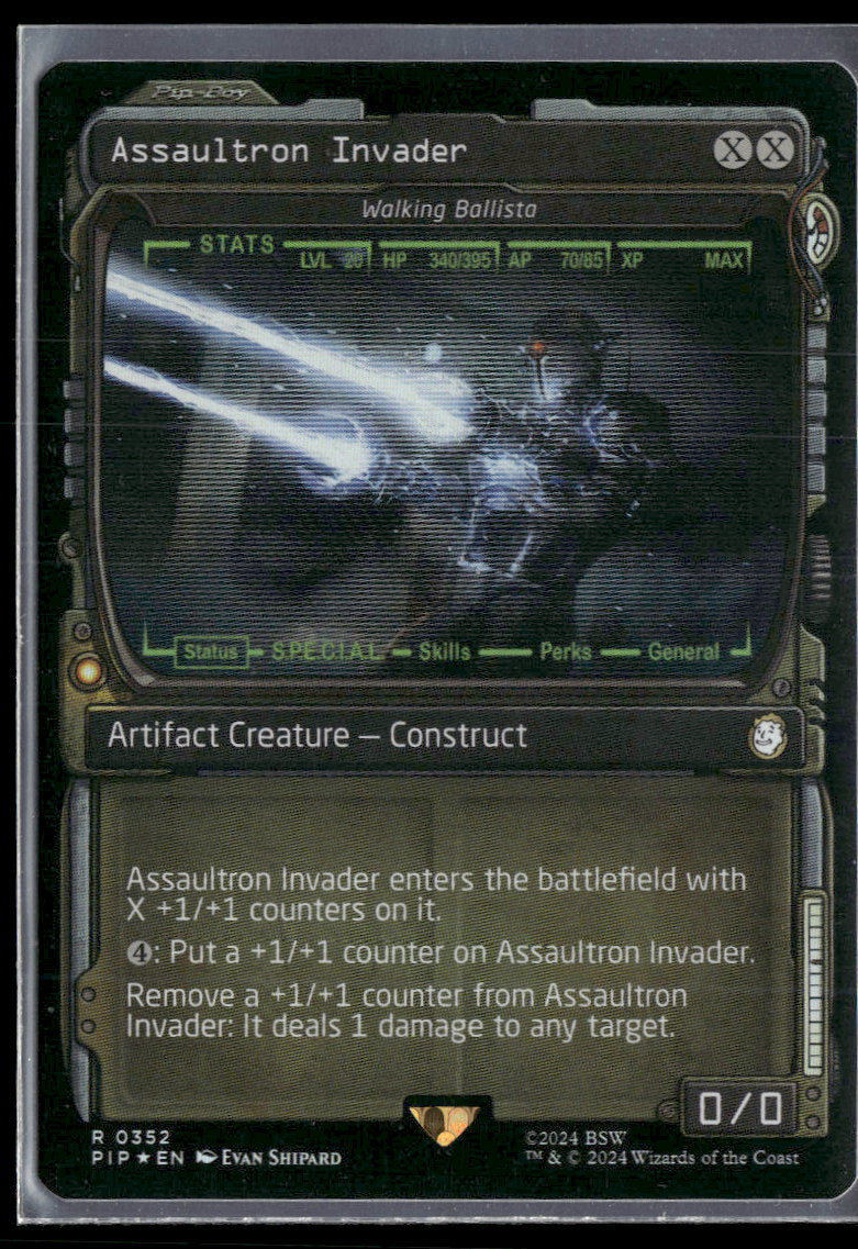 Universes Beyond: Fallout Assaultron Invader #352