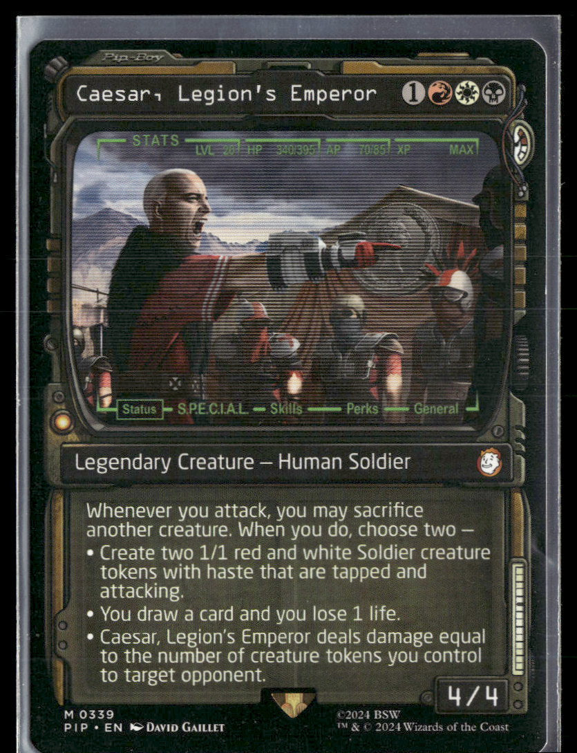 Universes Beyond: Fallout Caesar, Legion's Emperor (Showcase) #339