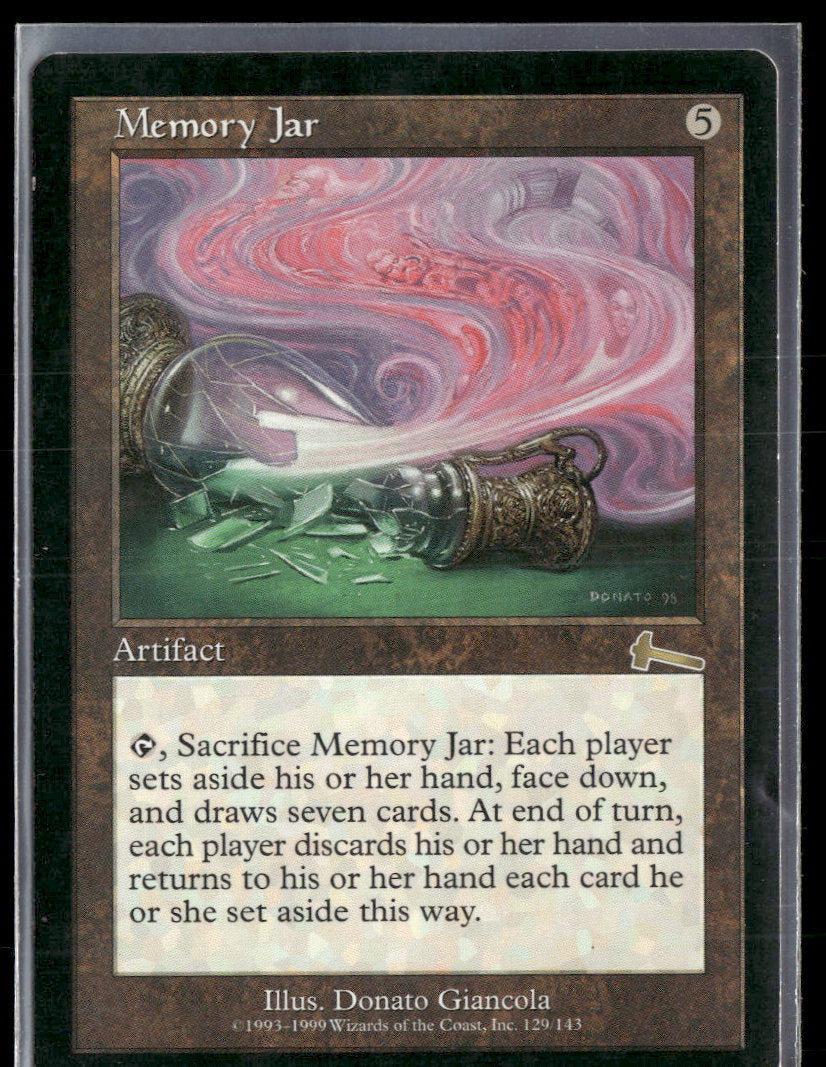 Urza's Legacy Memory Jar #129