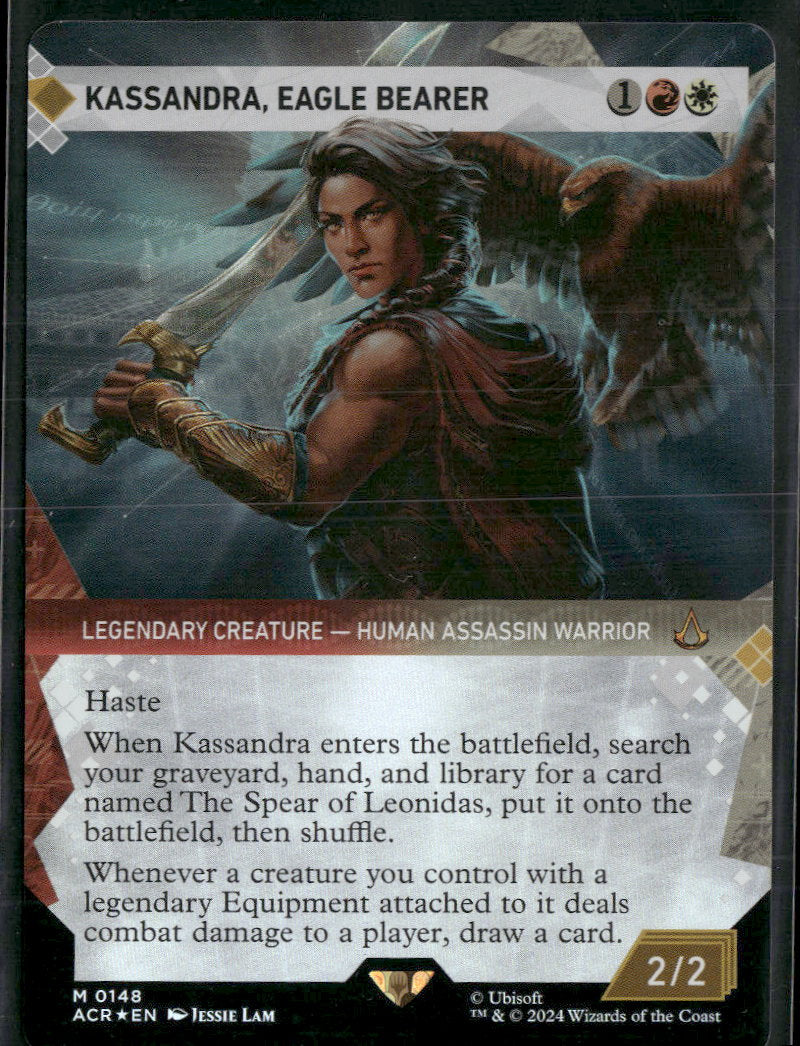 Universes Beyond: Assassin's Creed Kassandra, Eagle Bearer (Showcase) #148