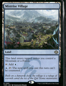 Tarkir: Dragonstorm Mistrise Village #261