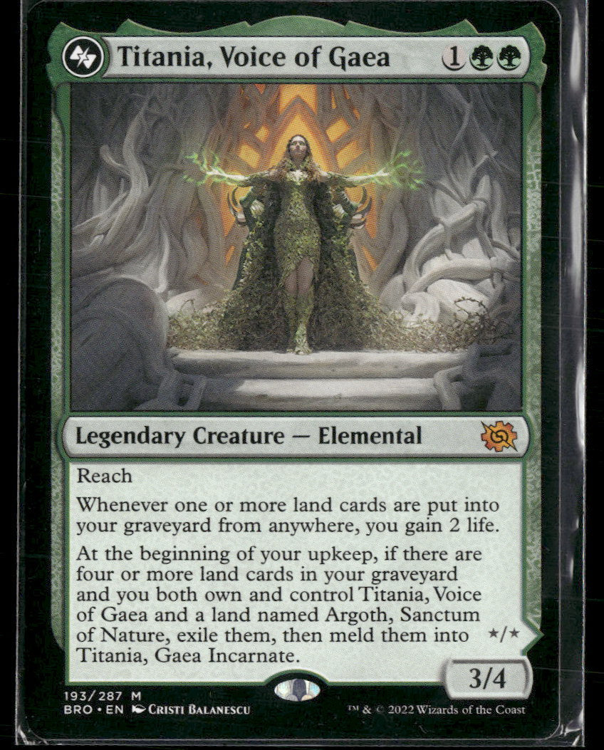 The Brothers' War Titania, Voice of Gaea #193