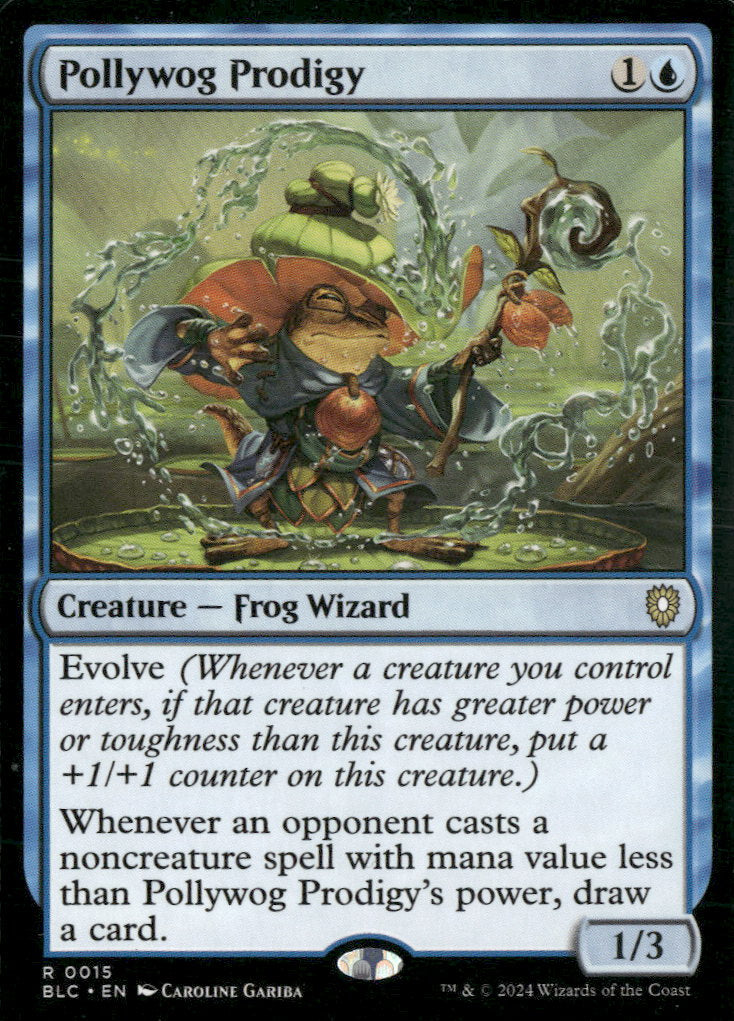 Commander: Bloomburrow Pollywog Prodigy #15