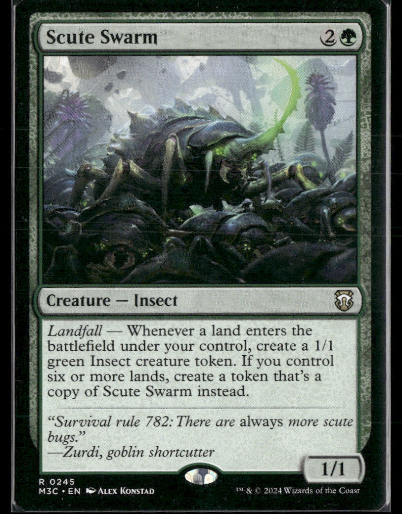Commander: Modern Horizons 3 Scute Swarm #245