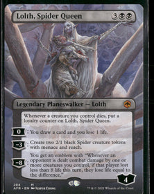 Adventures in the Forgotten Realms Lolth, Spider Queen (Borderless) #284