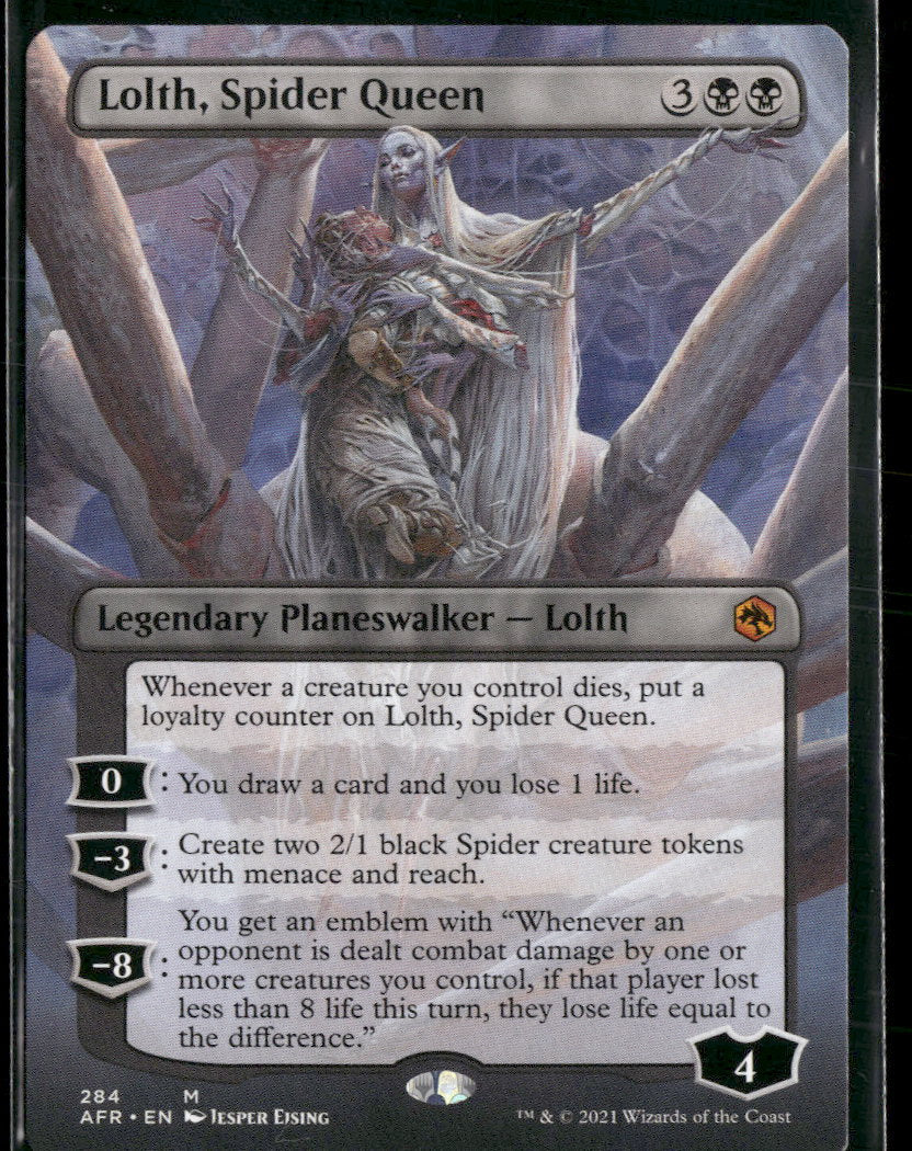 Adventures in the Forgotten Realms Lolth, Spider Queen (Borderless) #284