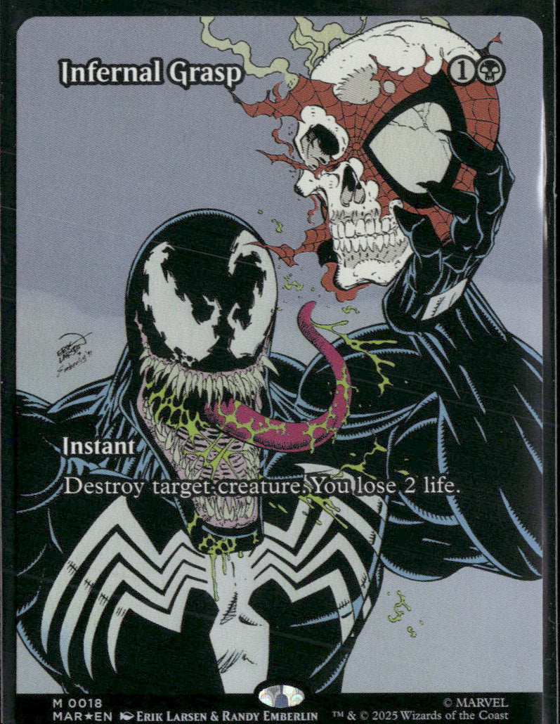 Marvel Universe Eternal-Legal Infernal Grasp (Borderless) #18