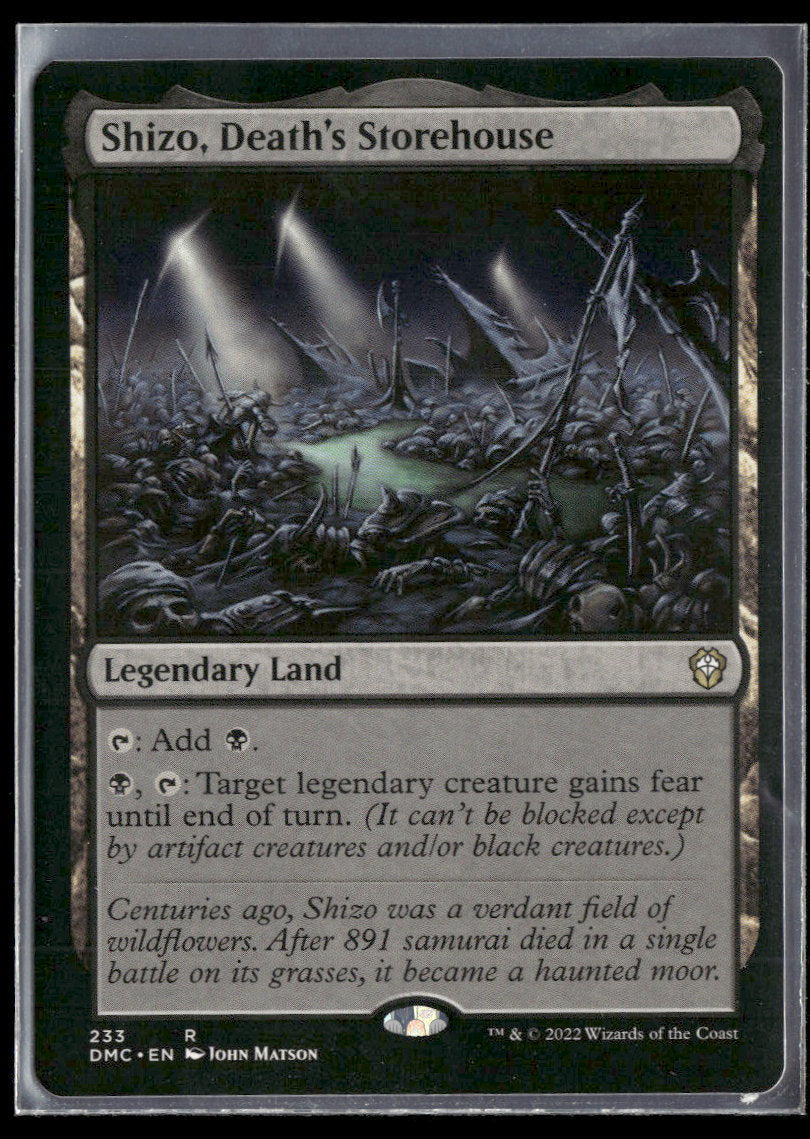 Commander: Dominaria United Shizo, Death's Storehouse #233