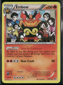 Legendary Treasures Emboar #27/113 Damaged