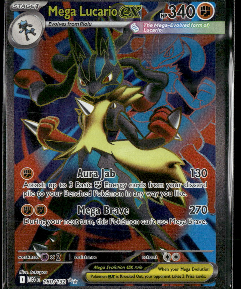 ME01: Mega Evolution Mega Lucario ex #160/132