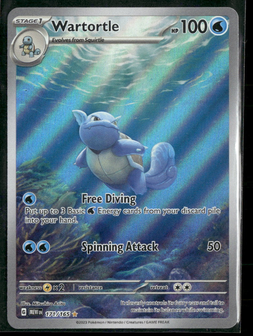 SV: Scarlet & Violet 151 Wartortle #171/165