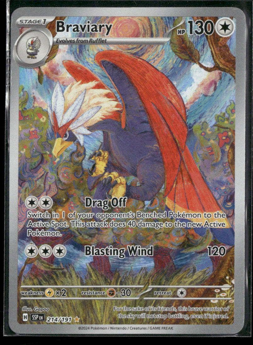 SV08: Surging Sparks Braviary #214/191
