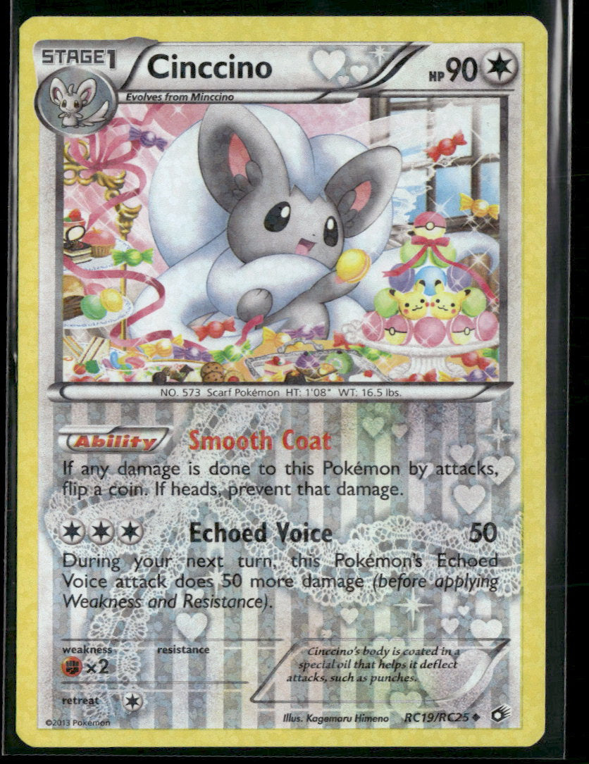 Legendary Treasures: Radiant Collection Cinccino #RC19/RC25