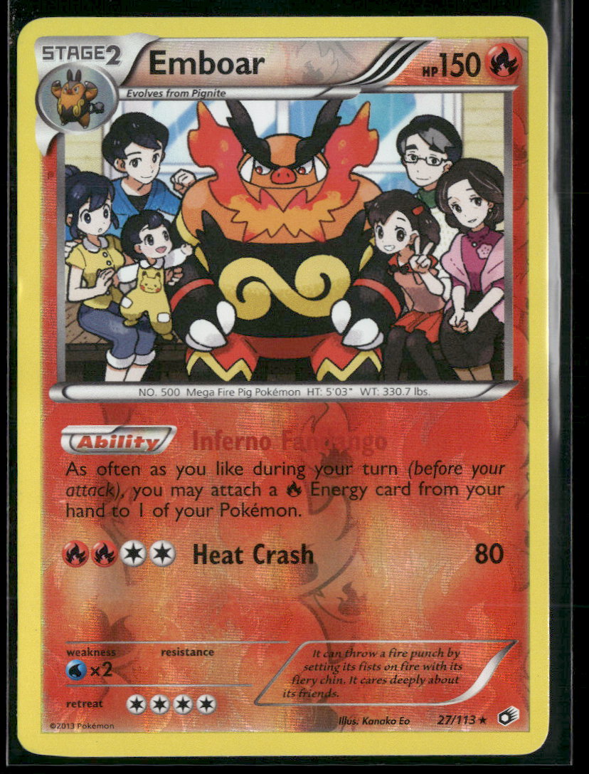 Legendary Treasures Emboar #27/113