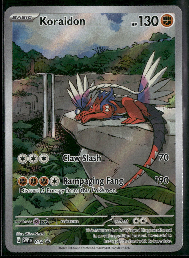 SV: Scarlet & Violet Promo Cards Koraidon #014