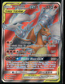 SM - Unbroken Bonds Reshiram & Charizard GX (Full Art) #194/214