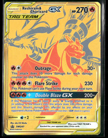 SM Promos Reshiram & Charizard GX #SM247