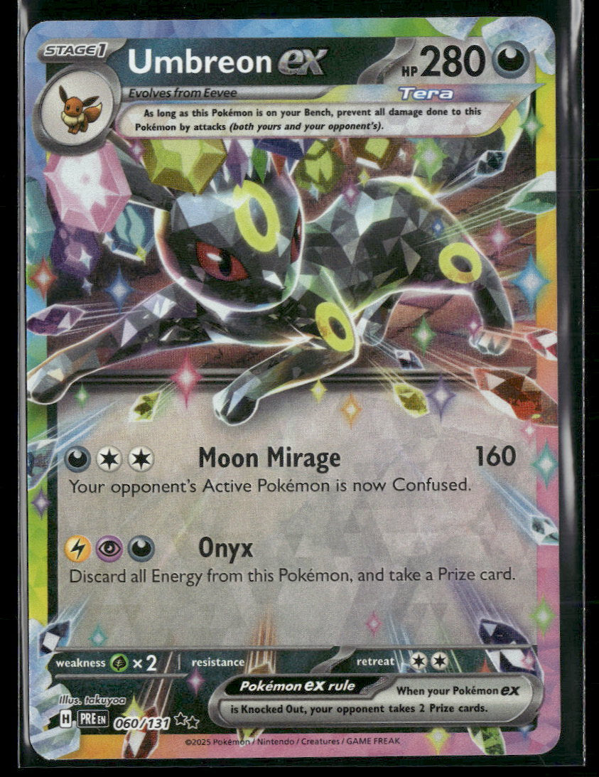 SV: Prismatic Evolutions Umbreon ex #060/131